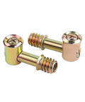 Hella Durable Kickass Four In One Cam Lock Fasteners And Eccentric Wheel Screws with rust-resistant alloy connectors for cabinets.