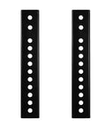 Vertical Vesa Extender Bracket And Adapter Plate For Low Profile Televisions Compatible With Ceiling Mounts featuring sleek black steel build.