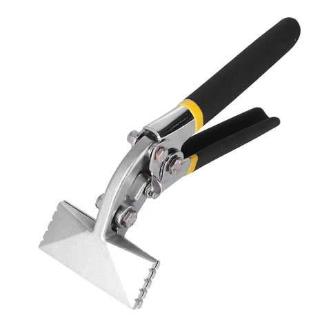Sheet Metal Bender And Hand Seamer Pliers Alloy Steel Metal Bending Pliers for Bending Seaming and Flattening Metal 80mm Bent Type Heavy Duty Tool
