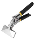Pro Grade Sheet Metal Bender And Hand Seamer Pliers, alloy steel, 80mm bent type, shown in close-up angle for metalworking tasks.