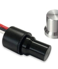 Compact LED Dimmer Knob With Rotary Control For 12-24V LEDs, showing detachable knob and wiring