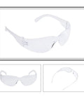 Built Tough Safety Glasses Bundle, 12 Pairs Assorted, Impact Resistant Polycarbonate Lenses, ANSI Z87 Plus Certified With UV Protection.