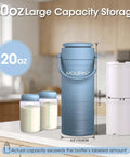 Keep Those Milk Bottles Ice Cold On The Go With This 20 Oz Breast Milk Cooler Cup featuring real time digital temp monitor.