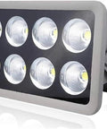JUDYSSY Led Floodlight Led Flood Light featuring eight circular lenses, aluminum body, waterproof, suitable for outdoor use.