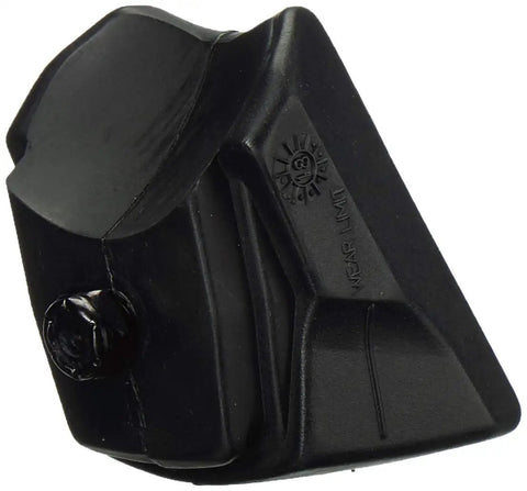 Standard Brake Pad For Inline Skates 1 Pack Black Durable Rubber Universal Fit For Bladerunner And Most Inline Skates