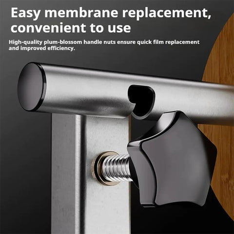 Heavy Duty Bubble Wrap Dispenser Built Like A Tank With Steel Frame Fits 60 70 And 80 Cm Rolls No Sweat Quick Swap core rod for easy membrane replacement.