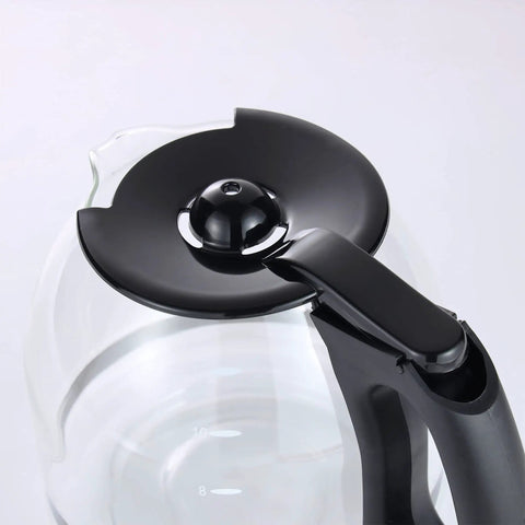 Top view of 12 Cup Glass Replacement Carafe for Mr Coffee 12 Cup Coffee Makers SK12 SK13 EHX23 JWX31 SJX23 SJX39 Replaces PLD12 RB