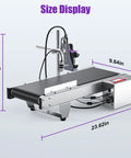 Industrial Online Inkjet Printer With Mini Conveyor Belt For Expiry Dates Batch Numbers Barcodes QR Codes Logos And Labels Quick Dry