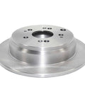 Rear Solid Brake Rotor With Forged Flange, Induction Hardened Raceways, And Multi Lip Seals For Water Debris Protection