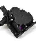Plug And Play Three Way Electric Coolant Valve Direct Swap For Tesla Model S 2012 Through 2021, black plastic thermostat assembly.