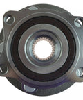 Front view of a 2 Pack Wheel Hub And Bearing Assembly For Mitsubishi Lancer 2008-2015 And Outlander 2007-2013 Rear Left And Right Sides Without ABS Sensor Ball Bearing Ready To Install Free Return