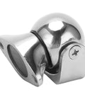 Premium 316 Stainless Steel Door Stopper Magnet That Holds Strong For Boat And Yacht Adventures With Rustproof Adjustable Marine Grade Hardware To Keep Your Doors Locked Down Secure Anywhere You Go, close-up view.