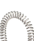Long Stainless Steel Extension Compression Springs Kit For DIY Projects, heavy duty coil spring close-up, 2mm wire, 300mm length