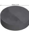 Premium Pro Grade High Purity Graphite Ingot Block 95 To 98 Percent For Milling And Surface Plate Use Round 120Mm Diameter 30Mm Thick