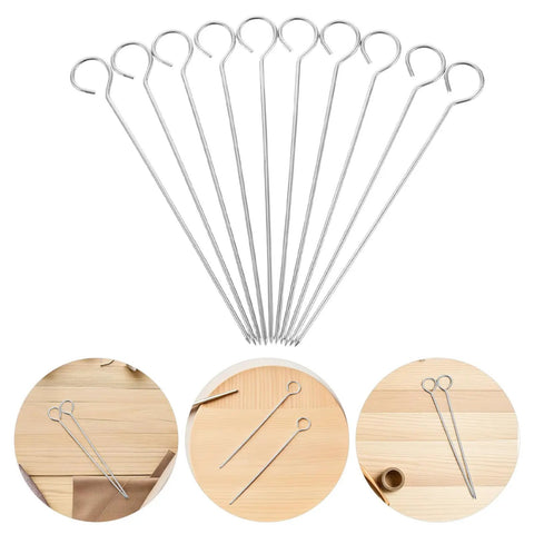 Wick Centering Tool Kit For Candle Making In Stainless Steel 20 Piece Set With Sharp Needle Point And Easy Threading Precise Centering For Aromatherapy Candles Crafting And Pro Candle Makers, 20-piece set