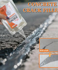 High Caliber Concrete Crack Filler And Quick Set Cement Sealant Waterproof Outdoor Caulk For Driveways, applying sealant to crack.
