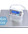 Beefy And Sturdy Extra Wide Medical Digital Body Weight Scale 440 Lb Capacity With Large 15 By 12 Inch Platform Ultra Clear LCD Readout