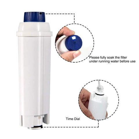 Water Filter Cartridges For DLSC002 Activated Carbon And Ion Exchange Softener Fits ECAM ESAM ETAM BCO EC Coffee Machines