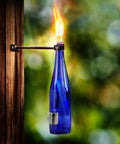Wine Bottle Torch Kit For Outdoor Patio Lighting Wall Mount Holder With Wick Whiskey Bottle Torches Hardware Kit DIY Porch Decor