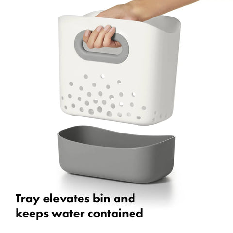 Freestanding Ventilated Bath Toy Storage Caddy Quick Dry Organizer Keeps Kiddo Gear Fresh Without Gunk Holds Big Tub Capacity Heavy Duty Nursery Bin For Bathroom Essentials Daily
