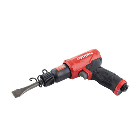 Heavy-Duty Air Hammer Workhorse With Medium Stroke For Demolition And Auto Repair, 2,800 BPM, Anti-Slip Handle, 4.4 SCFM At 90 PSI, Includes Flat-Blade Chisel