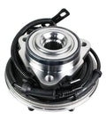 Front Wheel Hub And Bearing Assembly 515078 For Ford Explorer 2006 2010, Explorer Sport Trac 2007 2010, Mercury Mountaineer 2006 2010 With 5 Lug ABS Premium OE Replacement For A Smooth Ride And Easy Install Bolt On Drop In close-up image showing 5 lug design and ABS sensor.