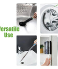 Flexible Cleaning Brush Set For Dryer Vents Fridge Coils HVAC Systems And Tight Spaces A Handy Pro Grade Multi Use Lint And Dust Remover With Crevice Brush And Detailing Tools For Deep Clean on sink, washer, and cabinet gaps