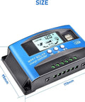 Beefed Up 100A MPPT Solar Charge Controller For 12V 24V Systems With LCD Display, dual USB ports, and multiple load control modes.