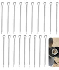 20 Pack Marine Propeller Cotter Pins Pro Grade Stainless Steel Kit For Outboard Motors And Boat Prop Shafts With Puller