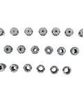 Pro 19 Piece Spring Collet Set For CNC Milling And Engraving Machines With Precision 2mm To 20mm sizes displayed in rows.