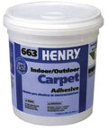 Beige Exterior Carpet Adhesive Gallon For Outdoor Carpeting That Bonds To Concrete And Asphalt Easy Install With Duo Inlet