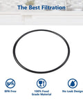 Whole House O Ring Replacement Kit For Filter Housings Fits Standard Twenty Inch Filter Housings Five Point Five Inch OD O Rings Three Pack BPA Free
