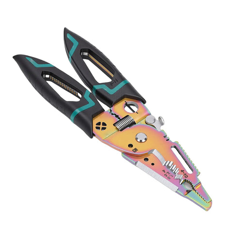 Pointed Mouth Wire Stripper And Cable Cutter with high hardness blades, ergonomic design for precise stripping and cutting.