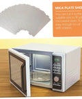 Microwave Mica Sheet Cover Set 6 Pcs Heat Insulation Waveguide Pad Crisper Cover For Oven Replacement Parts