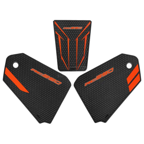 Tank Pad Protector Sticker For Motorcycle Gas Tank Knee Grip Traction Pad Side Protector Waterproof Non Slip Durable Easy Install