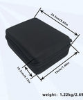 Six Channel Chassis Ear Auto Engine Noise Detector With Sound And Light Sync Pro Level Garage Essential carrying case, black, compact dimensions.