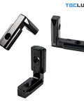 Built Tough 3030 Interior Corner Connector Kit, zinc alloy L-bracket for 30 Series aluminum extrusion, 8mm T Slot.