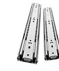 Beefy Heavy Duty Drawer Slides With High Load Capacity For Smooth Quiet Gliding In Kitchen Office Or Workshop Cabinets No Lock 14 Inch Drawer Slides 35cm Long Durable Furniture Hardware, close-up of two slides