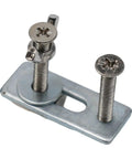 Close-up of one clamp from Four Pack M6 T Track Hold Down Clamps For CNC Router 3018 Series Zinc Aluminum Alloy Fixing Kit