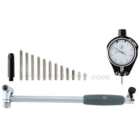 Dial Bore Gauge Set 2 To 6 Inch With 0.001 Inch Precision For Cylinder Wear Taper And Hole Measurement In Engines For Engine Builders Machinists Gearheads Tool Kit Includes Durable Carry Case. Dial bore gauge with rods and case