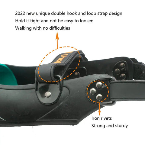 Lock And Load Steel Toe Overshoes With Dual Hook And Loop Straps For A Rock Solid Fit Extra Instep Support Keeps Footing Steady Crushing Site Walks Or Tour Duties Without Any Fuss Xl Green