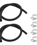 Universal Brake Booster Vacuum Hose Drop Right In 36 Inch Soft Rubber Line and steel clamps for quick engine fits.