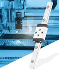 High Precision CNC Linear Guide Rail With Lengthened Slider Block Carriage For Smooth Micron Level Motion 75mm Stainless Steel 440C Rail LML5H 75 1R Motion System in CNC machine