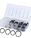 300 Piece Durable External Circlip Kit Retaining Ring Set For Bearings, Gears And Pulleys, Heavy Duty E Clip Assortment in plastic case