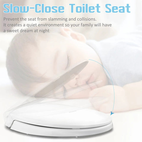 Knockout Quality Elongated Toilet Seat Replacement With Buttery Smooth Soft Close Lid That Quietly Closes To Skip Loud Slamming For A Quick No Sweat Bathroom Upgrade