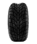 Front view of Tubeless Knobby Tire Set 19x7-8 For Mini Bikes Go Karts ATVs Quads And Other 4 Wheelers 4 Ply Z-129 2Pc
