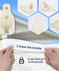 Outdoor Roller Shade Replacement Parts Kit With Tie Downs And End Cap Ring For Weather Resistant Performance Sand Color Easy Install Fully Compatible With Exterior Roller Shade And Outdoor Blinds 2 Sets, beige tie down and end cap ring