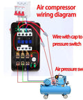 Diagram of Magnetic Motor Starter For Three Phase Motors Seven And A Half Horsepower 220 To 240 Volt With Overload Protection