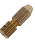 Brass Pro Grade CNC Engraving Collet For 0.2mm To 0.7mm Bits, 25mm Length 8mm Diameter, High Speed Machining Chuck For CNC Lathe And Milling, Precise Bit Holding And Easy Drill Bit Securing.