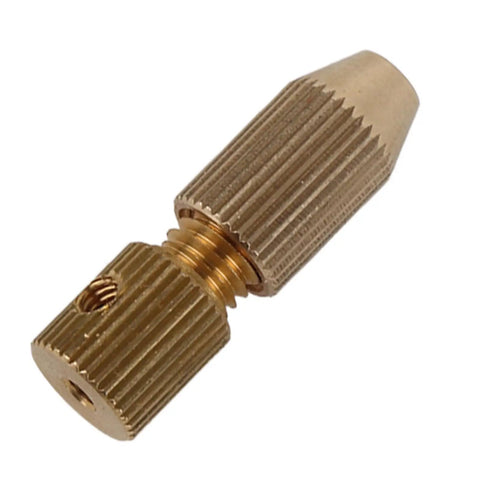 Brass Pro Grade CNC Engraving Collet For 0.2mm To 0.7mm Bits, 25mm Length 8mm Diameter, High Speed Machining Chuck For CNC Lathe And Milling, Precise Bit Holding And Easy Drill Bit Securing.